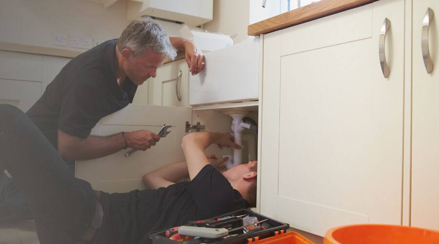 Professional burst pipe repair services in Kampsville, IL
